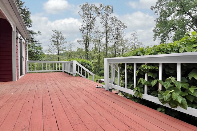 28 Gobblers Knob Rd, Pawling, NY 12564 - view of wooden deck