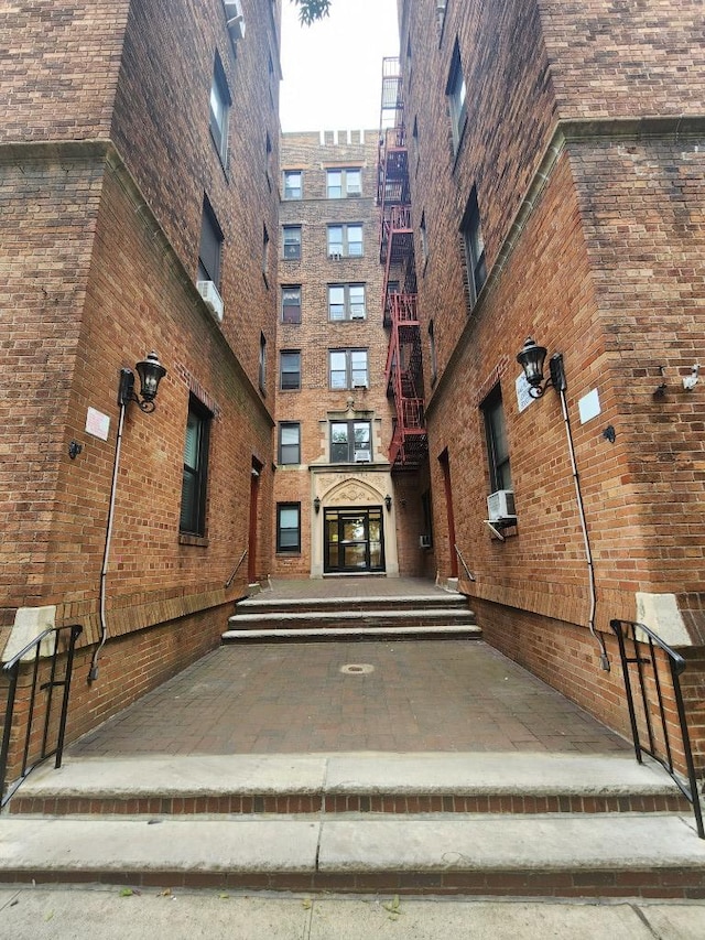 43-42 45th St Unit 4O, Sunnyside, NY 11104 - view of apartment building / complex with cooling unit