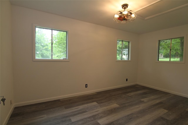 191 Sylvan Lake Rd Unit 1, Hopewell Junction, NY 12533 - empty room featuring baseboards and dark wood-type flooring