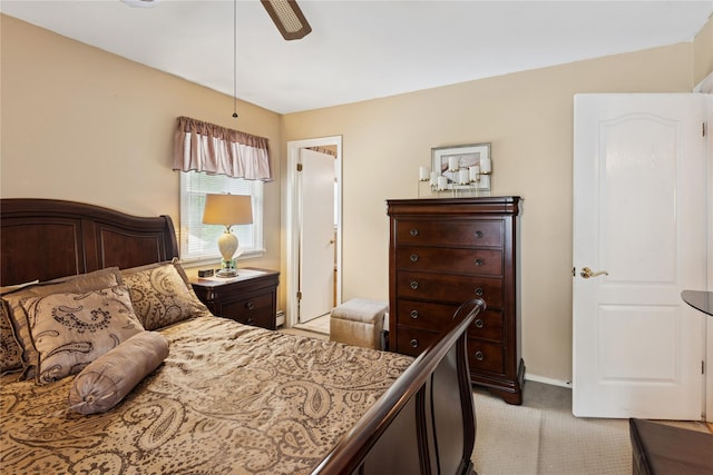 40 Dillmont Dr, Smithtown, NY 11787 - bedroom featuring light carpet and ceiling fan