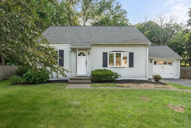 68 Henmond Blvd, Poughkeepsie, NY 12603 - new england style home with a garage, driveway, and roof with shingles