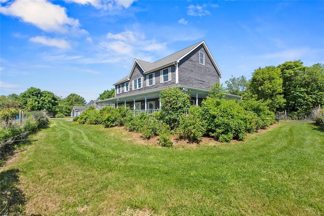 2706 Sound Ave, Calverton, NY 11933 - view of side of home featuring a yard