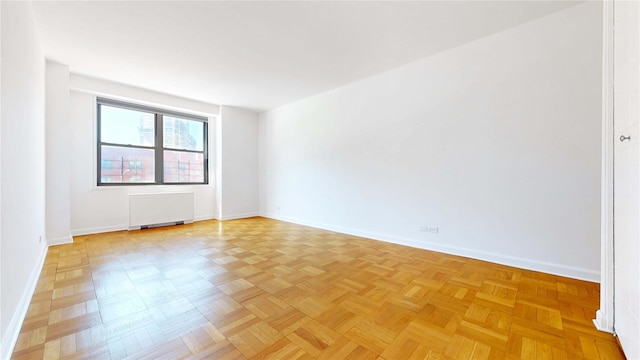 2500 Johnson Ave Unit 4L, Bronx, NY 10463 - unfurnished room featuring radiator and baseboards
