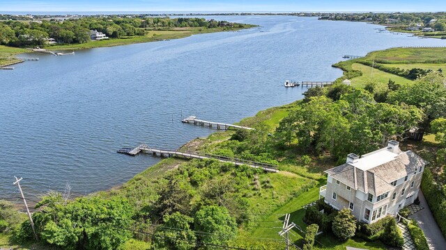 801 Montauk Hwy, Westhampton Beach, NY 11978 - bird's eye view of a nearby body of water
