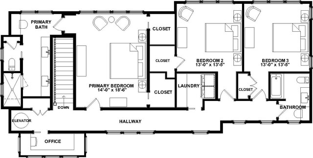 801 Montauk Hwy, Westhampton Beach, NY 11978 - view of room layout