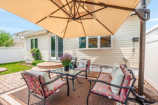686 Barnes Ave, Baldwin, NY 11510 - view of patio / terrace