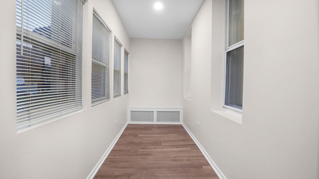 868 Morris Park Ave, Bronx, NY 10462 - hallway featuring wood finished floors and baseboards