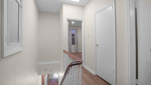 868 Morris Park Ave, Bronx, NY 10462 - hall with an upstairs landing and wood finished floors