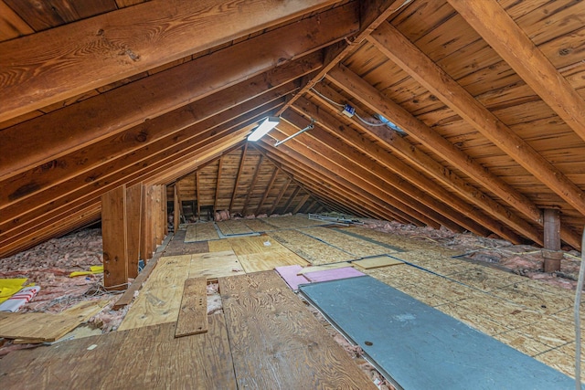 115 W Granada Ave, Lindenhurst, NY 11757 - view of unfinished attic