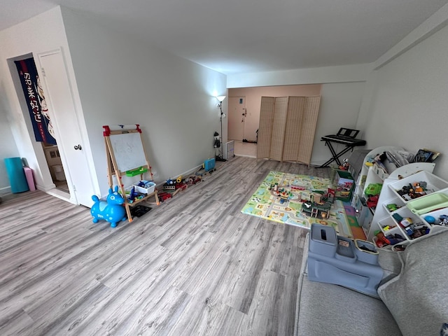 209-15 18th Ave Unit 2A, Bayside, NY 11360 - playroom with wood finished floors