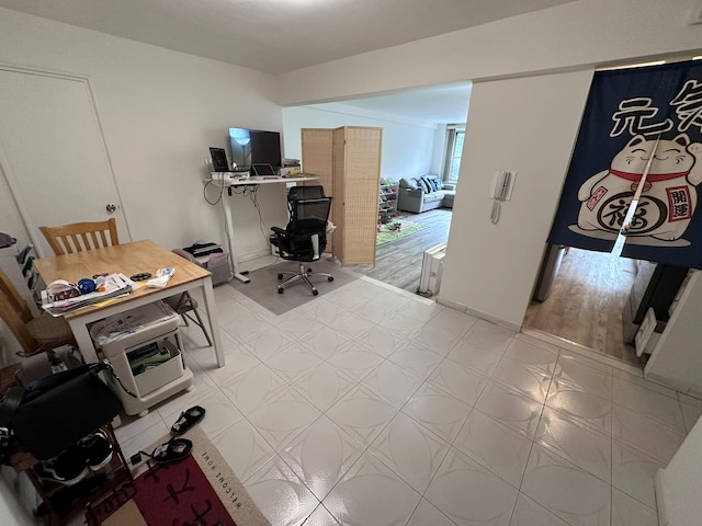 209-15 18th Ave Unit 2A, Bayside, NY 11360 - office area featuring light flooring