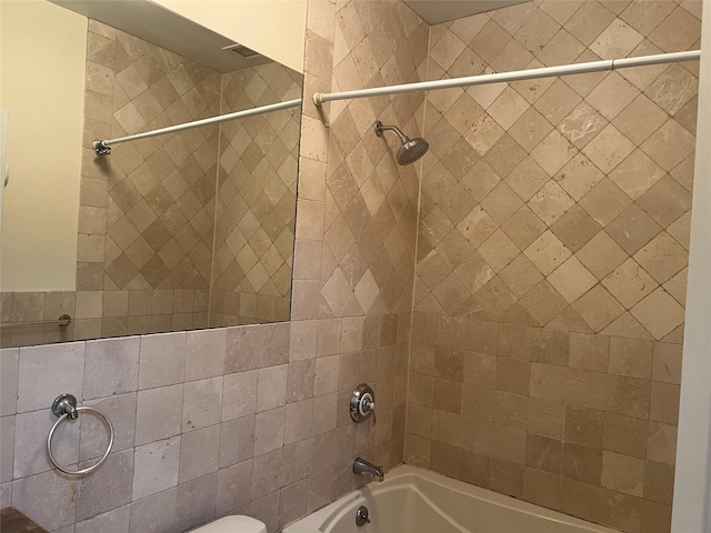 600 Clarence Ave Unit 2H, Bronx, NY 10465 - bathroom with washtub / shower combination and toilet
