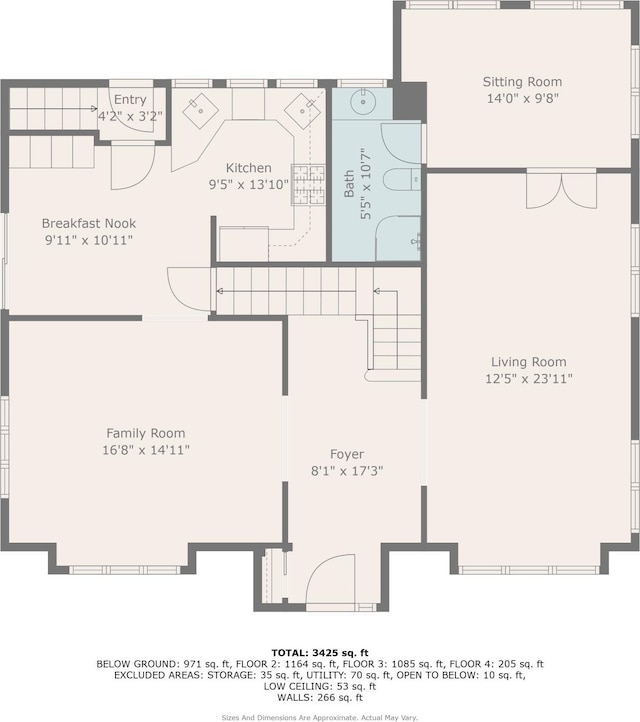 345 Broadway, Lawrence, NY 11559 - view of property floor plan