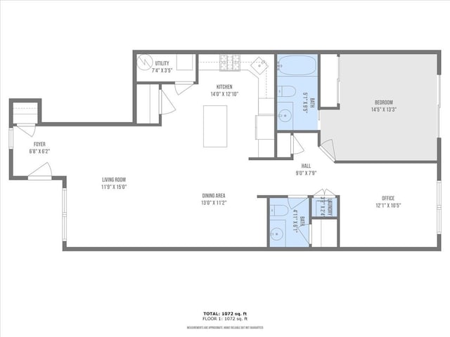 105 Captain S Way, Copiague, NY 11726 - view of home floor plan