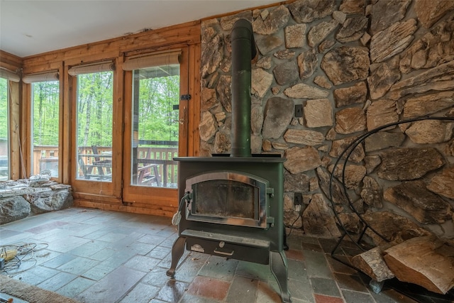 442 Main St, Grahamsville, NY 12740 - detailed view of a wood stove