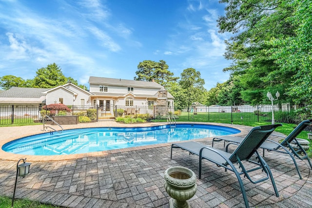 23 Antona Blvd, Centereach, NY 11720 - view of pool featuring a patio