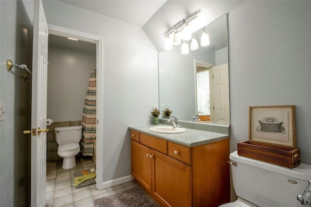 32 Gellatly Dr, Wappingers Falls, NY 12590 - bathroom with tile patterned floors and vanity