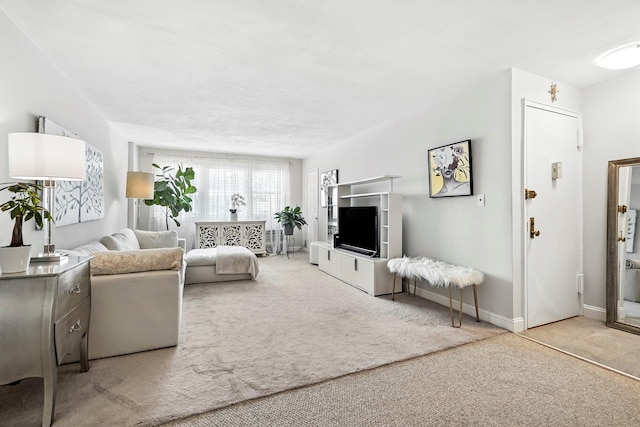 1 Avon Cir Unit D, Rye Brook, NY 10573 - carpeted living area with baseboards