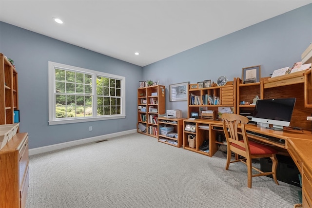 41 Carlton Dr, Mount Kisco, NY 10549 - office featuring carpet floors and recessed lighting