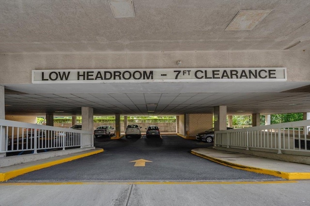 1270 N Ave Unit 5A, New Rochelle, NY 10804 - view of car parking with a parking garage