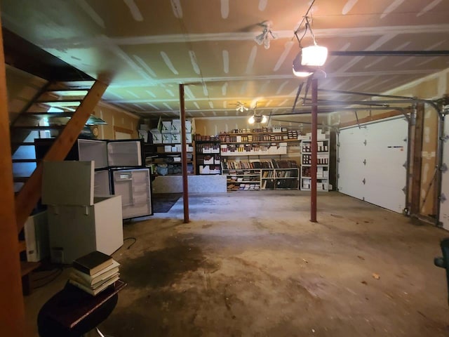 124 Willow Tree Rd, Call Listing Agent, NY 10952 - garage featuring a garage door opener