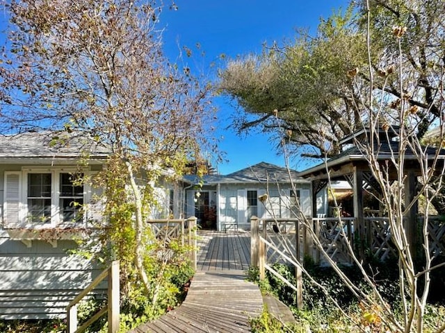 146 Doctors Walk, Cherry Grove, NY 11782 - view of front of property with a deck
