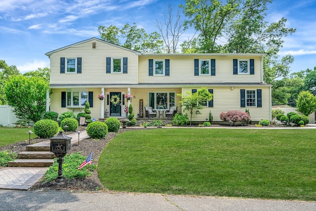 6 Pine St N, Lake Grove, NY 11755 - view of front of property with covered porch