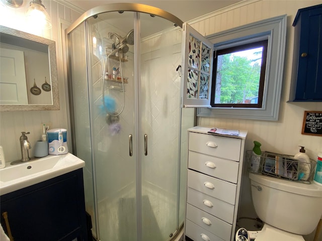 47 E Catskill Trl, Smallwood, NY 12778 - bathroom with vanity and a stall shower