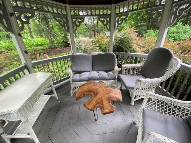 47 E Catskill Trl, Smallwood, NY 12778 - view of wooden terrace