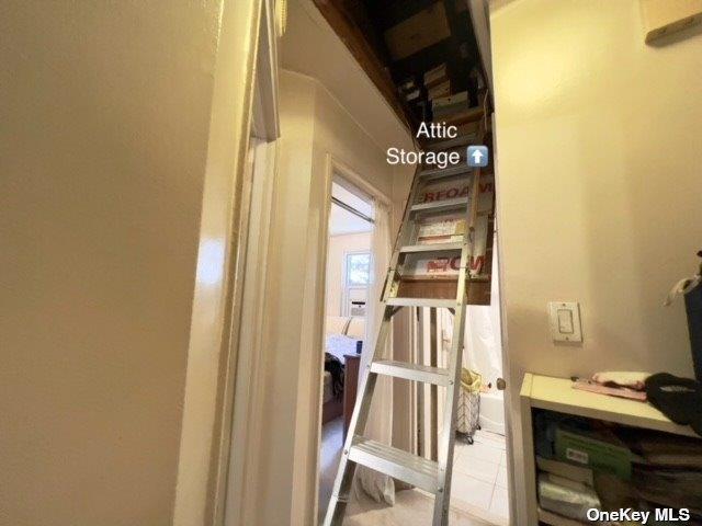 220-34 67th Ave Duplex, Unit Duplex, Bayside, NY 11364 - corridor with tile patterned flooring