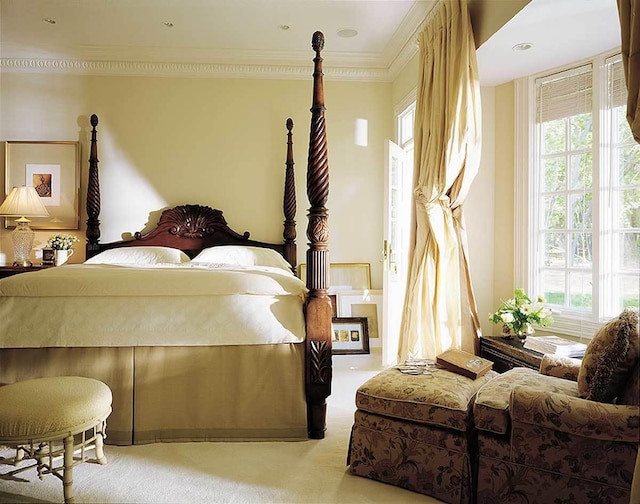 14 Akindale Rd, Pawling, NY 12564 - carpeted bedroom with ornamental molding
