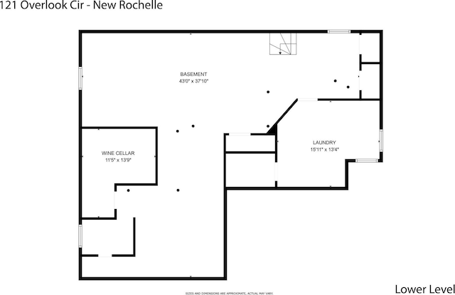 121 Overlook Cir, New Rochelle, NY 10804 - view of property floor plan