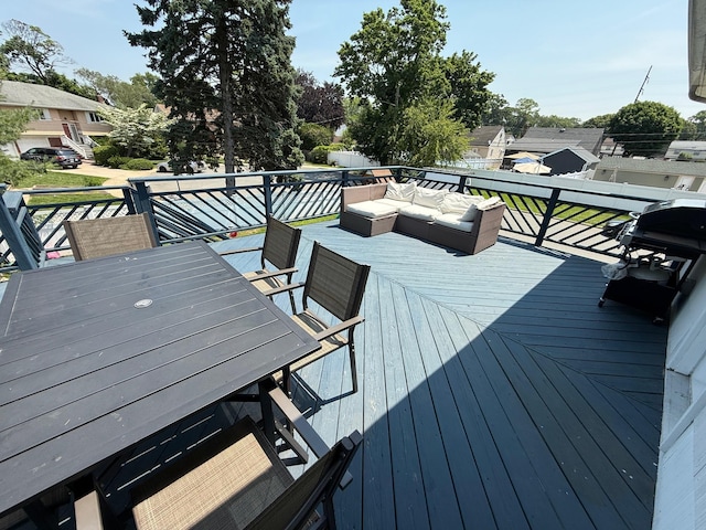 226LAURIELANE Laurie Ln, West Hempstead, NY 11552 - deck with outdoor dining area
