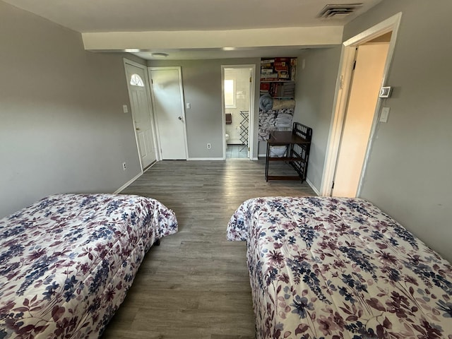226LAURIELANE Laurie Ln, West Hempstead, NY 11552 - bedroom with wood finished floors and connected bathroom