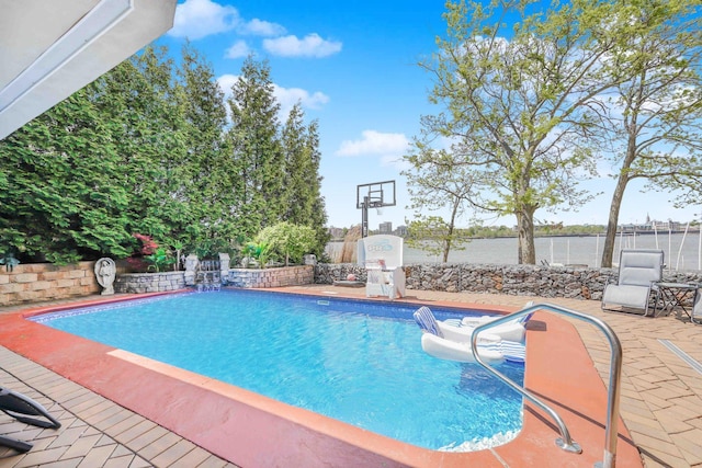 30 Aviva Ct, Staten Island, NY 10307 - view of swimming pool featuring a patio area