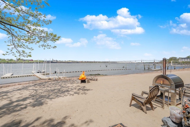 30 Aviva Ct, Staten Island, NY 10307 - view of property's community with a water view and a dock