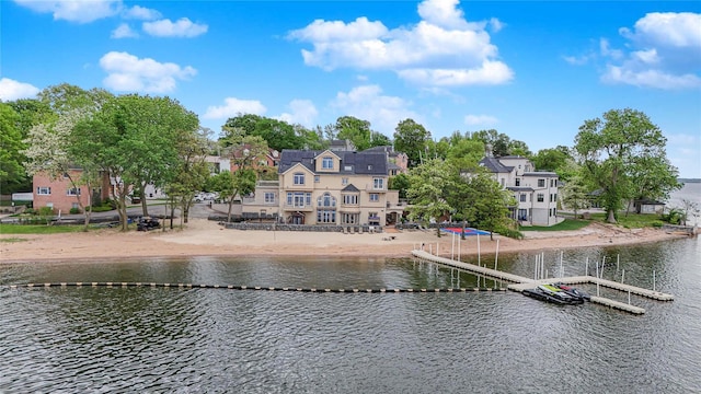 30 Aviva Ct, Staten Island, NY 10307 - water view with a floating dock
