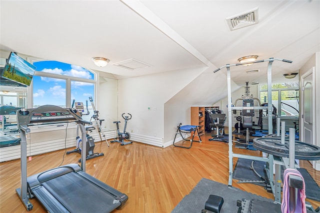 30 Aviva Ct, Staten Island, NY 10307 - workout area with wood finished floors and baseboards
