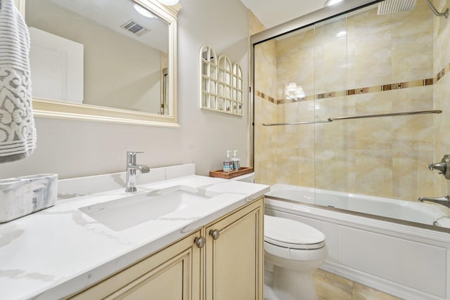 10 Willow Dr, Suffern, NY 10901 - bathroom featuring vanity, enclosed tub / shower combo, and tile patterned floors