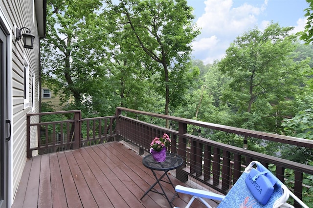 27 Temple Rd, Dobbs Ferry, NY 10522 - view of wooden deck