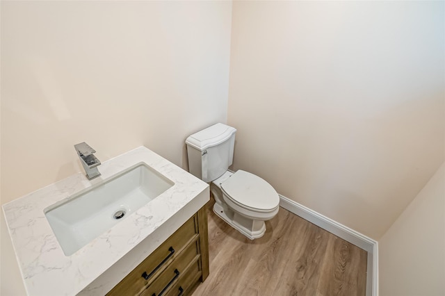 100 Root Ave, Islip, NY 11751 - half bathroom with vanity and wood finished floors
