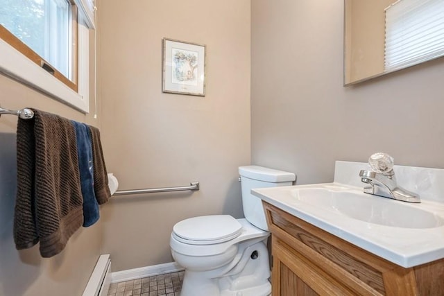 1581 Shirley Ct, North Merrick, NY 11566 - half bathroom featuring toilet and vanity