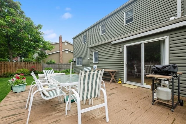 1581 Shirley Ct, North Merrick, NY 11566 - wooden terrace with outdoor dining area
