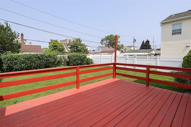 2199 Mcarthur St, East Meadow, NY 11554 - deck featuring a fenced backyard