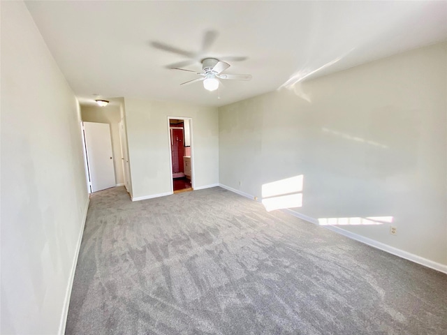 1 Sadore Ln Unit 7O, Yonkers, NY 10710 - carpeted spare room with ceiling fan and baseboards