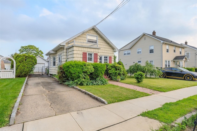 43 Westbury Ave, Mineola, NY 11501 - view of front of house featuring a garage