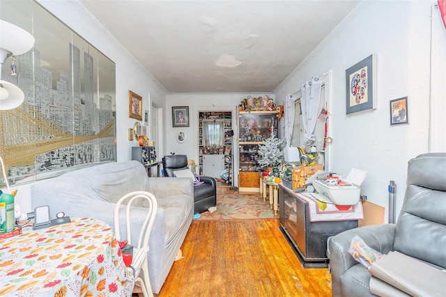 43 Westbury Ave, Mineola, NY 11501 - living area featuring wood finished floors