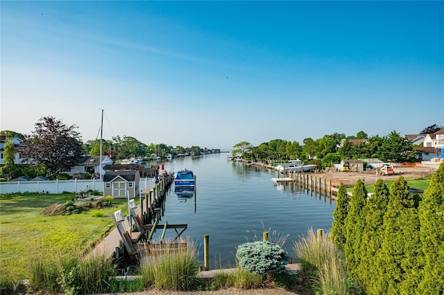 714 Montauk, West Islip, NY 11795 - dock with a water view