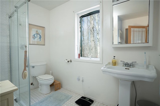 15 Cox Dr, Warwick, NY 10950 - full bath with toilet and a stall shower