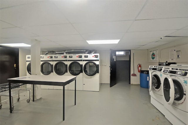 790 Bronx River Rd Unit A31, Bronxville, NY 10708 - community laundry room featuring washer and clothes dryer
